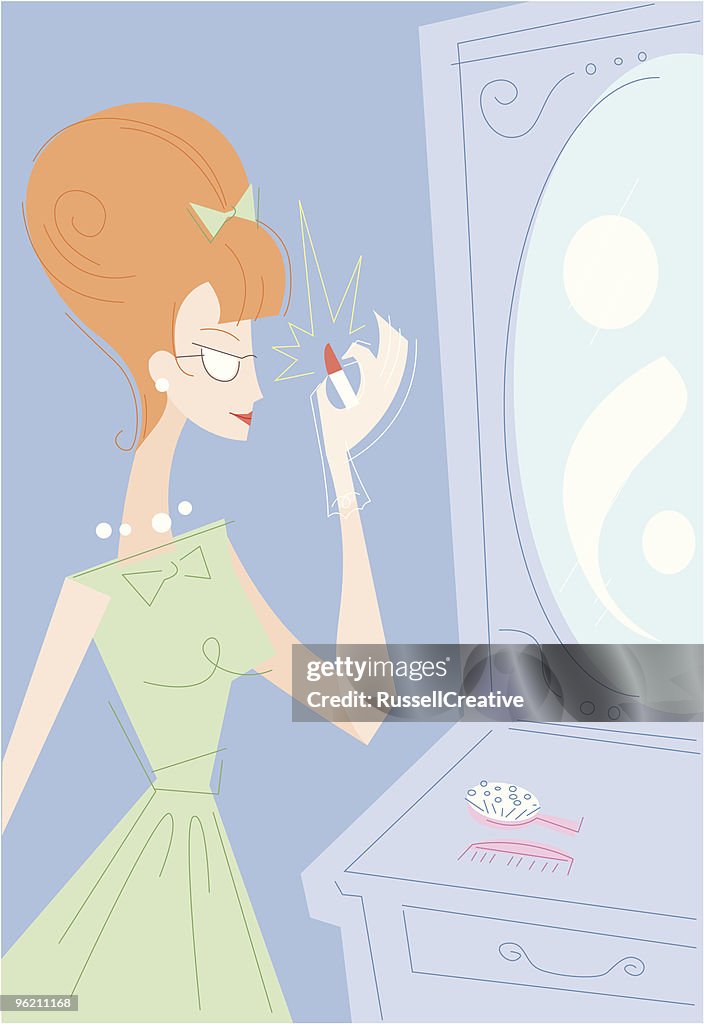 Vintage vanity