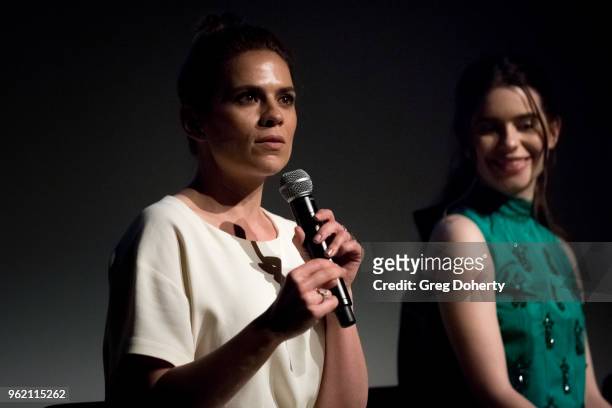 Actresses Hayley Atwell and Philippa Coulthard attend the For Your Consideration Event For Starz's "Counterpart" And "Howards End" at LACMA on May...