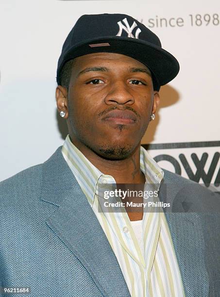 Athlete Rashas McCants arrives at RIMOWA Rodeo Drive Boutique Launch Party on on January 26, 2010 in Beverly Hills, California.