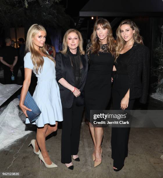 Paris Hilton, Kathy Hilton, Jennifer Stallone and Sophia Stallone attend Gaggenau Restaurant 1683 Honoring Operation Smile on May 23, 2018 in Los...