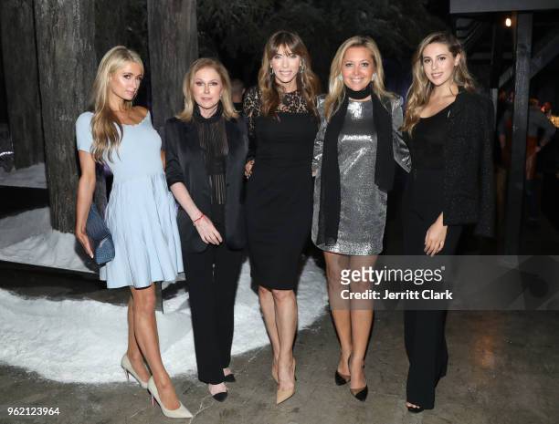 Paris Hilton, Kathy Hilton, Jennifer Stallone, Erica Zohar and Sophia Stallone attend Gaggenau Restaurant 1683 Honoring Operation Smile on May 23,...