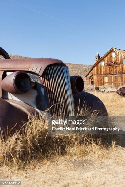bodie ghost town california - neal pritchard stockfoto's en -beelden