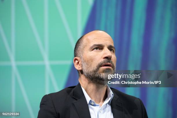 Dara Kowsrowshahi, chief executive officer of Uber Technologies Inc., attends the Viva Tech start-up and technology gathering at Parc des Expositions...