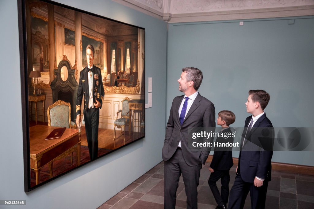 Portrait Unveiling And Exhibition Opening At Frederiksborg Palace