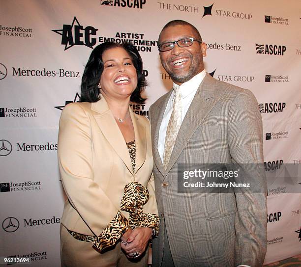Debra Lee, Chairman and CEO of BET, and Reginald Hudlin, President of Entertainment, BET