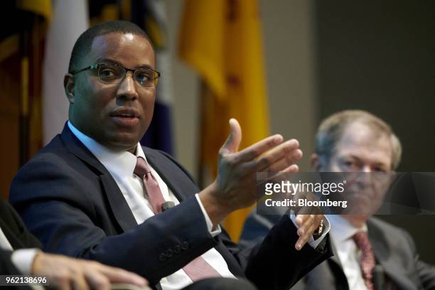 Troy Taylor, chairman and chief executive officer of Coca-Cola Beverages Florida LLC, speaks during the the Federal Reserve Bank of Atlanta & Dallas...