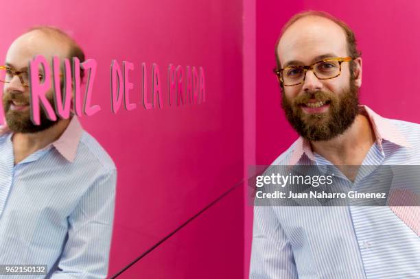 Tristan Ramirez attends Alejandro Dron's Exhibition at Agatha Ruiz de la Prada store on May 24, 2018 in Madrid, Spain.