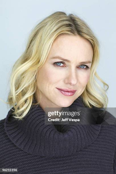 Actress Naomi Watts poses at a portrait session at the 2010 Sundance Film Festival in Park City, UT on January 25, 2010. .