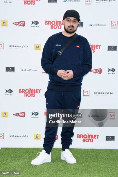 Adam Deacon attends 'The Bromley Boys' UK premiere held in The Great Room at Wembley Stadium on May 24, 2018 in London, England.