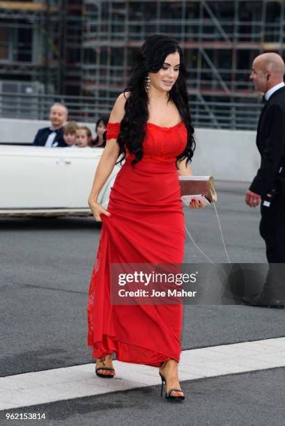 Carla Howe attends 'The Bromley Boys' UK premiere held in The Great Room at Wembley Stadium on May 24, 2018 in London, England.