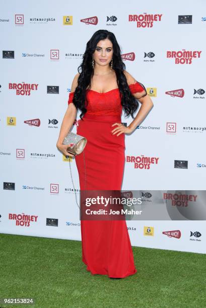 Carla Howe attends 'The Bromley Boys' UK premiere held in The Great Room at Wembley Stadium on May 24, 2018 in London, England.