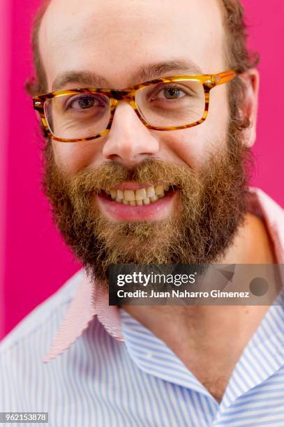 Tristan Ramirez attends Alejandro Dron's Exhibition at Agatha Ruiz de la Prada store on May 24, 2018 in Madrid, Spain.