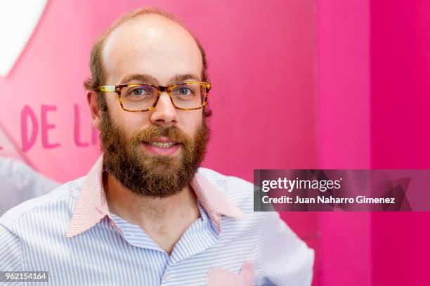 Tristan Ramirez attends Alejandro Dron's Exhibition at Agatha Ruiz de la Prada store on May 24, 2018 in Madrid, Spain.