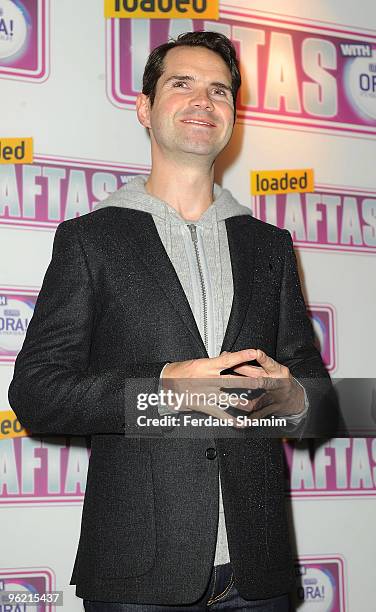 Jimmy Carr attends the Loaded LAFTA Awards on January 27, 2010 in London, England.