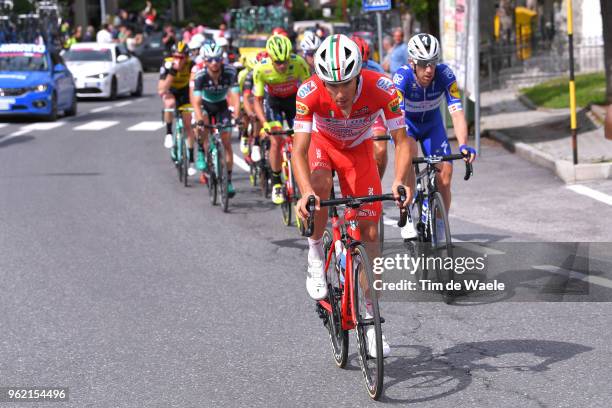 Davide Ballerini of Italy and Team Androni Giocattoli-Sidermec / during the 101st Tour of Italy 2018, Stage 18 a 196km stage from Abbiategrasso to...