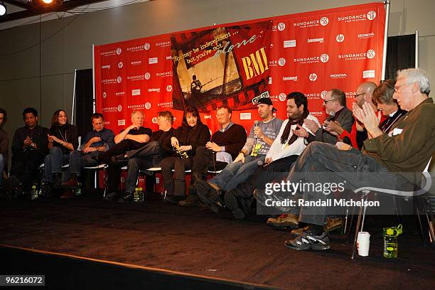 Director Anthony Burns, Composer Michael Penn, Director Chico Calvard, BMI Executive Doreen Ringer Ross, Composer Alex Wurman, Composer Michael...