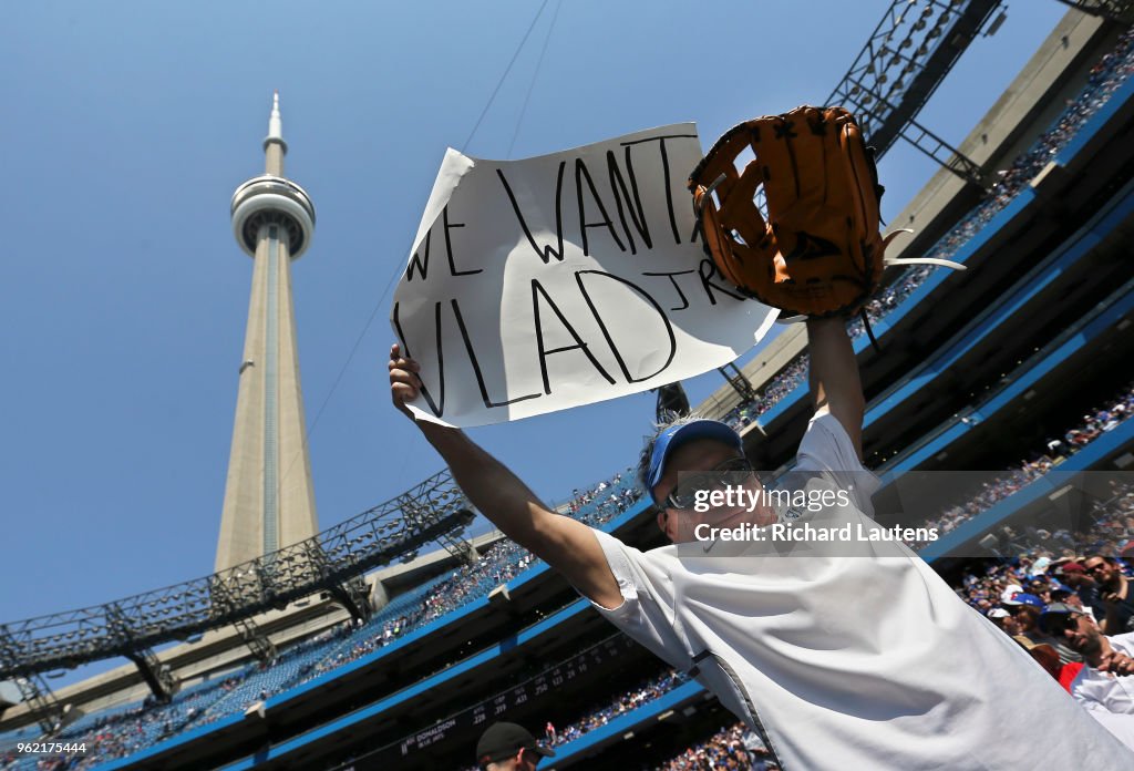 The Toronto Blue Jays took on the Los Angeles Angels at the Rogers Centre.