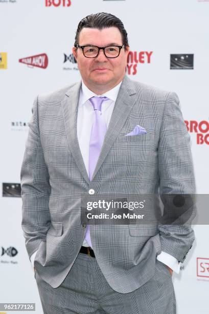 Jamie Foreman attends 'The Bromley Boys' UK premiere held in The Great Room at Wembley Stadium on May 24, 2018 in London, England.