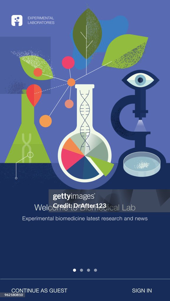 Biomedical Lab Vector Biomedical Laboratory Template High-Res Vector Graphic - Getty Images