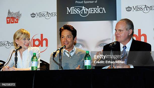 Three of the judges in the 2010 Miss America Pageant , singer/songwriter Brooke White, saxophonist Dave Koz and radio talk show host and conservative...