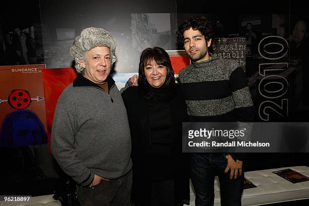 Composer David Torn Vice President of Film and TV Relations at BMI Doreen Riger Ross, and actor Adrian Grenier attend the BMI Roundtable Discussion:...