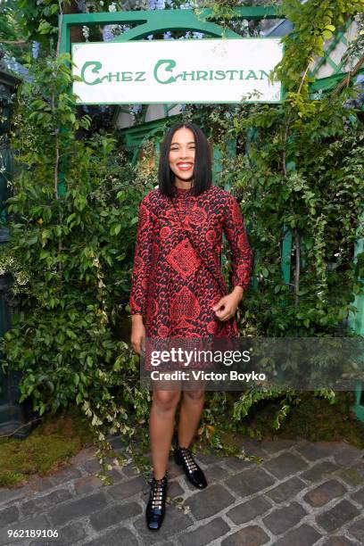 Alexandra Shipp attends the Welcome Dinner of the Christian Dior Couture S/S 2019 Cruise Collection on May 24, 2018 in Paris, France.