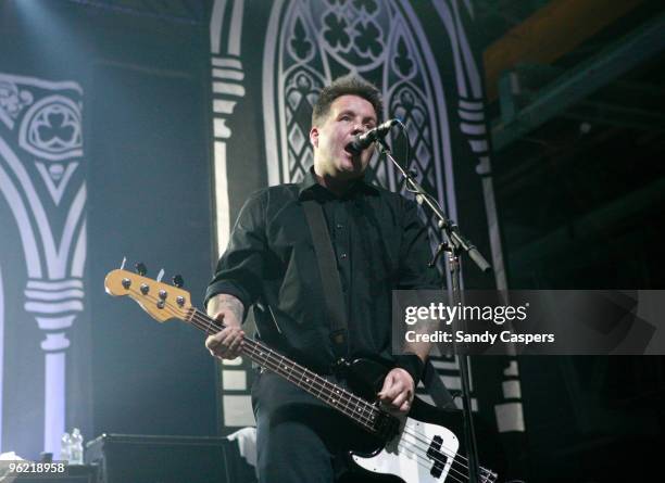 Ken Casey of the Dropkick Murphys performs onstage at Zenith on January 27, 2010 in Munich, Germany.