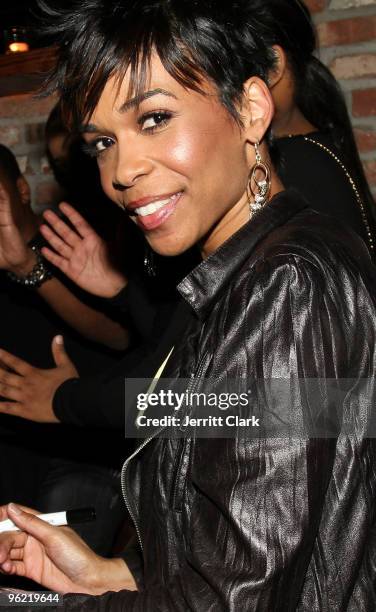 Michelle Williams attends A Party: Relief For Haiti Edition benefiting Yele Haiti at The Eldridge on January 26, 2010 in New York City.