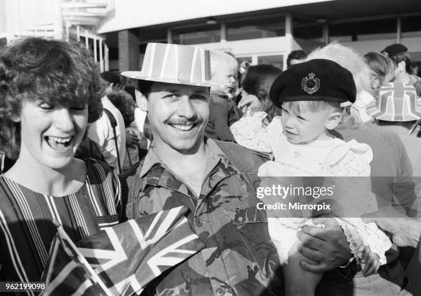 The final homecoming for army units of the Royal Engineers 36th Regiment which took place at RAF Brize Norton, Oxfordshire. The regiment, commanded...