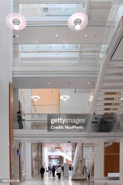 The new courthouse created by Renzo Piano in the heart of Batignolles, integrates more than 90 courtrooms in the Clichy-Batignolles district on the...