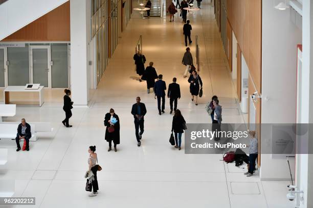 The new courthouse created by Renzo Piano in the heart of Batignolles, integrates more than 90 courtrooms in the Clichy-Batignolles district on the...