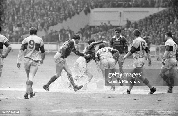 Leeds 11-10 Wakefield Trinity, Rugby League Challenge Cup Final match at Wembley Stadium, London, Saturday 11th May 1968. The match is also known as...