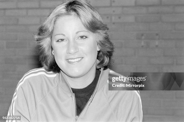 Chris Evert, United States Tennis Player, aged 21 years old, pictured between matches in the Dewar Cup International Tennis Tournament, at the Royal...