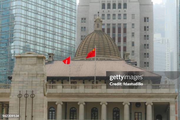 honk kong - honk kong flag stock pictures, royalty-free photos & images