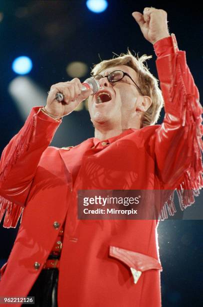 The Freddie Mercury Tribute Concert for Aids Awareness held at Wembley Stadium. The concert was a tribute to the life of Queen lead vocalist, Freddie...