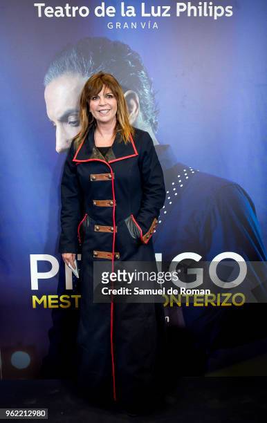 Belinda Washington attends 'Pitingo, Mestizo Y Fronterizo' Madrid Premiere on May 24, 2018 in Madrid, Spain.