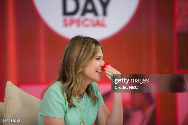 Savannah Guthrie on Thursday, May 24, 2018 --