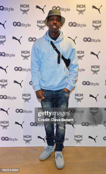 Jamal Edwards attends PUMA x MCM Collaboration London Launch Party in partnership with British GQ Style on May 24, 2018 in London, England.