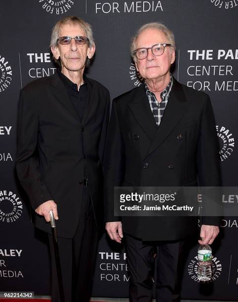 Richard Belzer and producer Barry Levinson attend The Paley Center For Media Presents: "Homicide: Life On The Street: A Reunion" at The Paley Center...