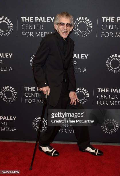 Richard Belzer attends The Paley Center For Media Presents: "Homicide: Life On The Street: A Reunion" at The Paley Center for Media on May 24, 2018...
