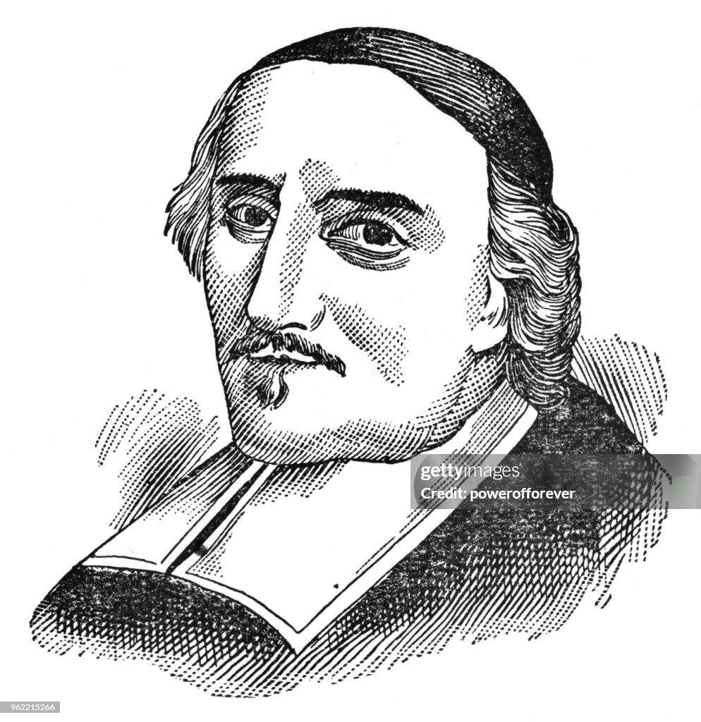 Porträt von Saint Francois de Laval - 19. Jahrhundert