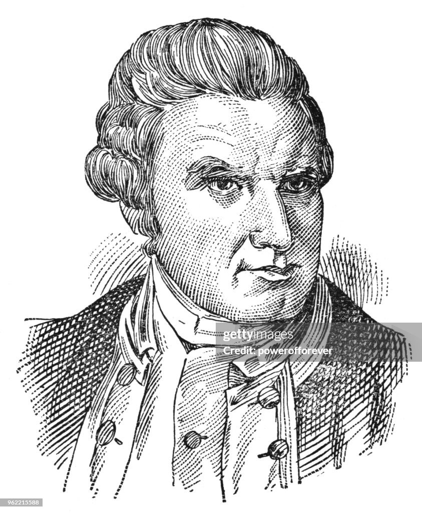 Portrait of Captain James Cook - 19th Century