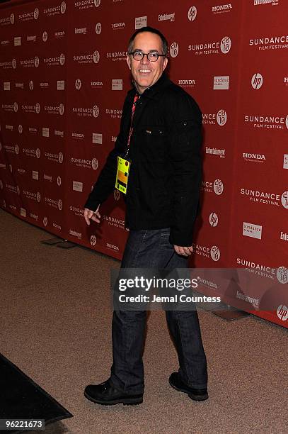 Sundance Film Festival Director John Cooper attends the "Nowhere Boy" premiere at Eccles Center Theatre during the 2010 Sundance Film Festival on...