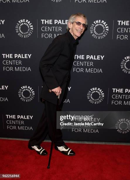 Richard Belzer attends The Paley Center For Media Presents: "Homicide: Life On The Street: A Reunion" at The Paley Center for Media on May 24, 2018...