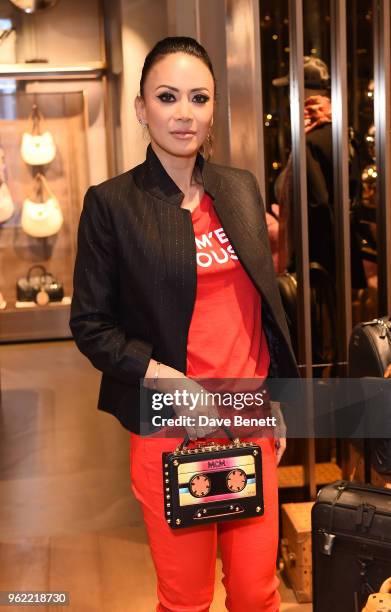 Vicky Lee attends PUMA x MCM Collaboration London Launch Party in partnership with British GQ Style on May 24, 2018 in London, England.