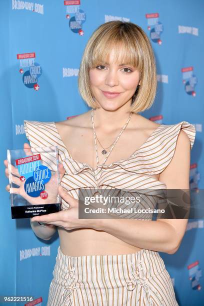 Actress and singer Katharine McPhee attends the Broadway.com Audience Choice Awards at 48 Lounge on May 24, 2018 in New York City.