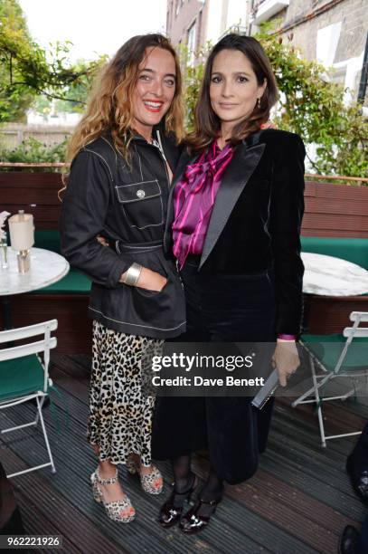 Alice Temperley and Astrid Munoz attend a private dinner hosted by Cartier to celebrate the opening of the British Polo Season at Casa Cruz on May...