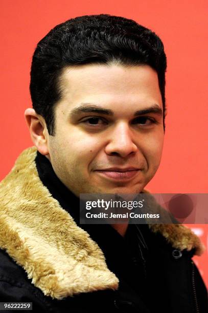 Actor Samm Levine attends the "Nowhere Boy" premiere at Eccles Center Theatre during the 2010 Sundance Film Festival on January 27, 2010 in Park...