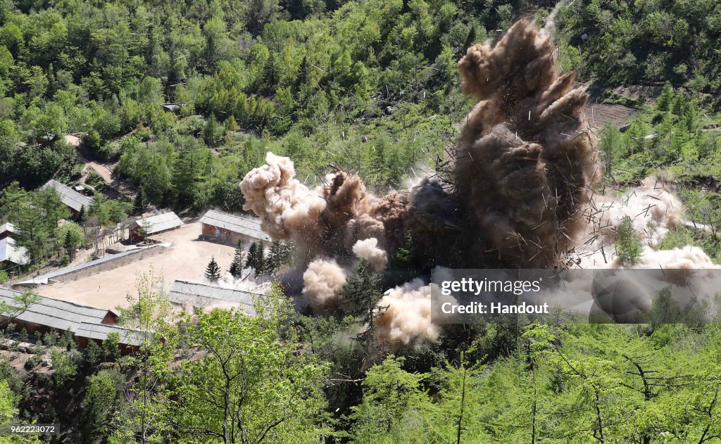 North Korea Dismantles Punggye-ri Nuclear Test Site