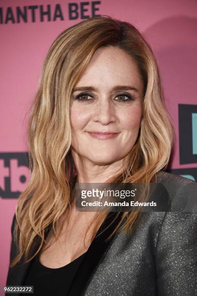 Political commentator Samantha Bee arrives at TBS' "Full Frontal With Samantha Bee" FYC Event at the Writers Guild Theater on May 24, 2018 in Beverly...